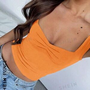 Medium orange top